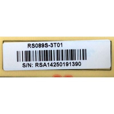 FUENTE DE PODER PARA TV RCA / NUMERO DE PARTE RE46HQ0831 / RS089S-3T01 / 3BS0005502GP / REV:2.0 / PANEL LK400D3HC84 / MODELO LED40C45RQ - Imagen 3